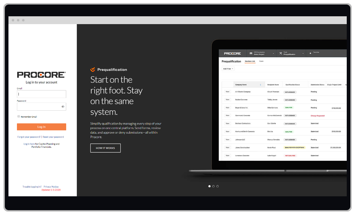 Announcing One Key Procore Integration Milwaukee Tools Norge